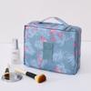 City Simple Style Floral Pattern Makeup Bag Handbag Oxford Fabric Storage Pouch