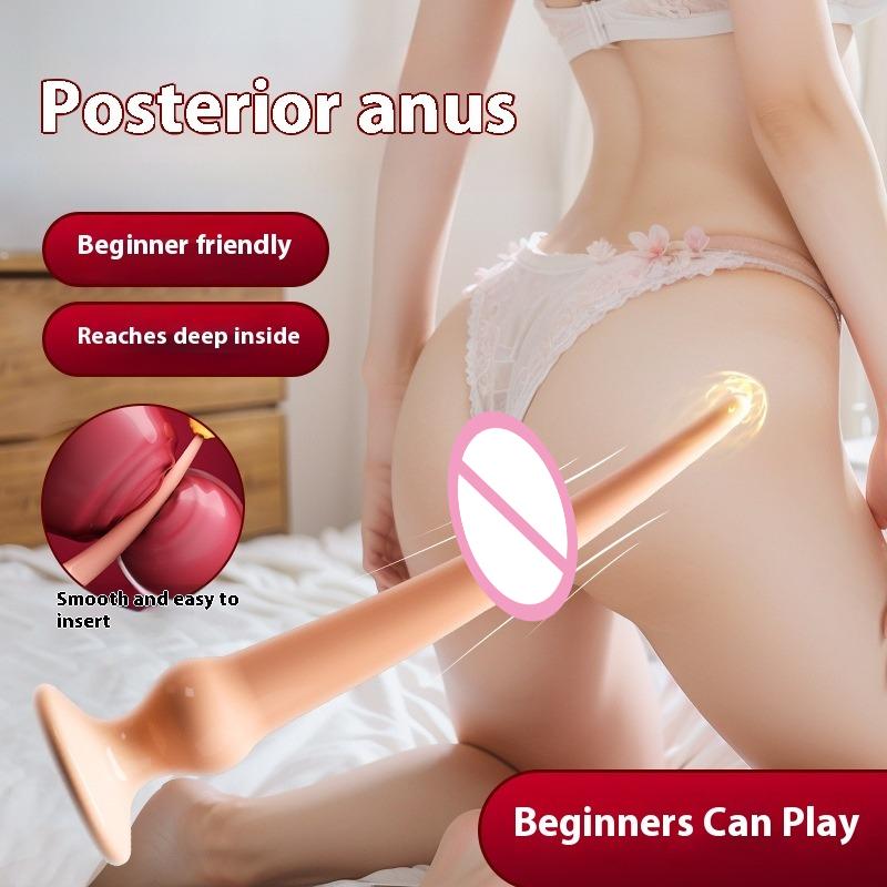 S/L Anal Plug Large Butt Plug Buttplug Prostate Massage G-spot Stimulator Soft Anal Trainer Sex Toys for Men Women Gay Couple