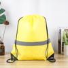 Waterproof Drawstring Gym Backpack 210D Polyester Fitness Handbag Nylon Sports Shoulder Bag  Travel
