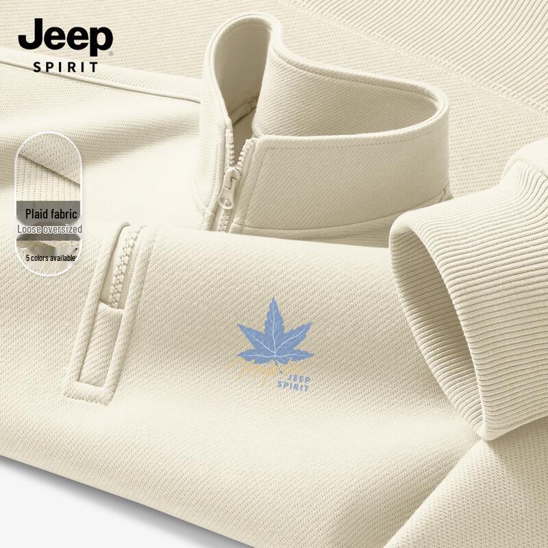 

JEEP SPIRIT Men s 2025 Loose Fit Casual Hoodie 3XL