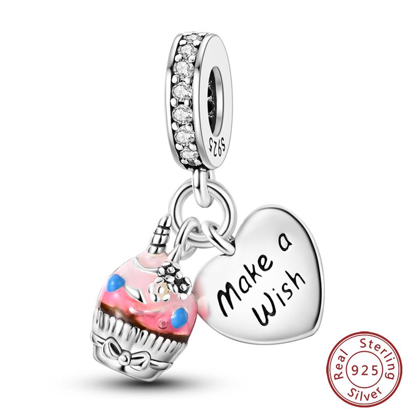 Copper Sincere Emotions Multiple Styles Heart-Shaped Romantic Charms Beads 3Mm Diy Fine Jewelry Making