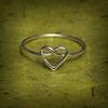 Love Woven Ring Ring Simple Versatile Jewelry Girlfriend Girlfriend Gift Female