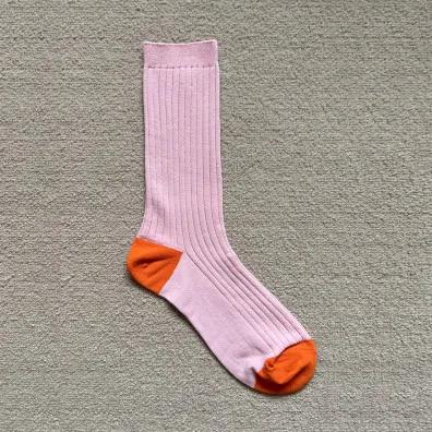 BonjL'EAU rib socks_tulip