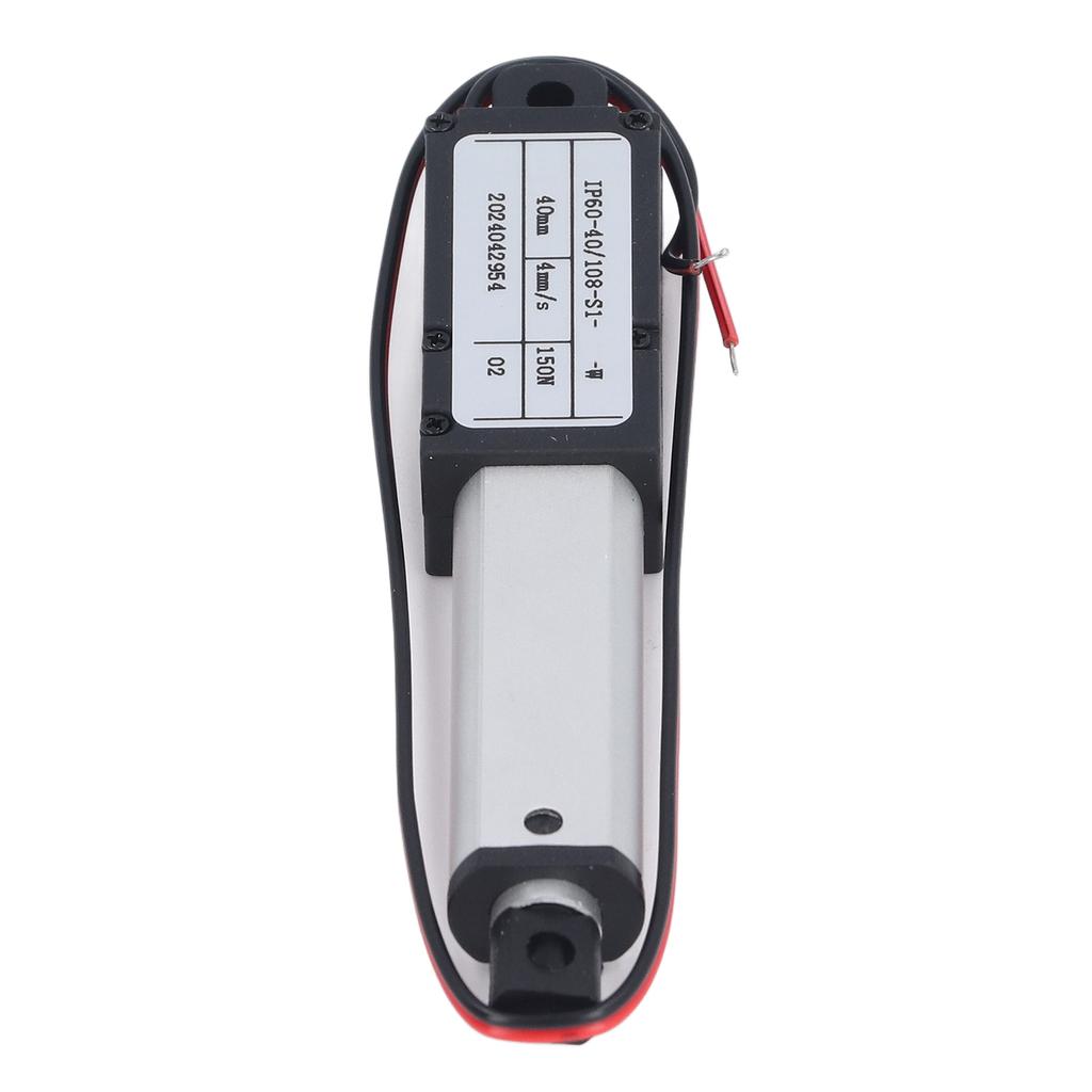 Mini Motion Actuator 40mm Stroke 150N Thrust 4mm S Speed Aluminum Electric Mini Linear Actuator 12V
