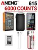 ANENG 615 Multimeter Counts NCV Meter Battery Smart Touch Multitester AC/DC Current Voltage Tester 6000 Charging Instrument Tool