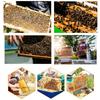 Bee Gear Hive Frame Clamp Stainless Steel Honeycomb Clip Wooden Handle Beekeeping Supplies Nest Box Jig Beehive Accessories 1Pc