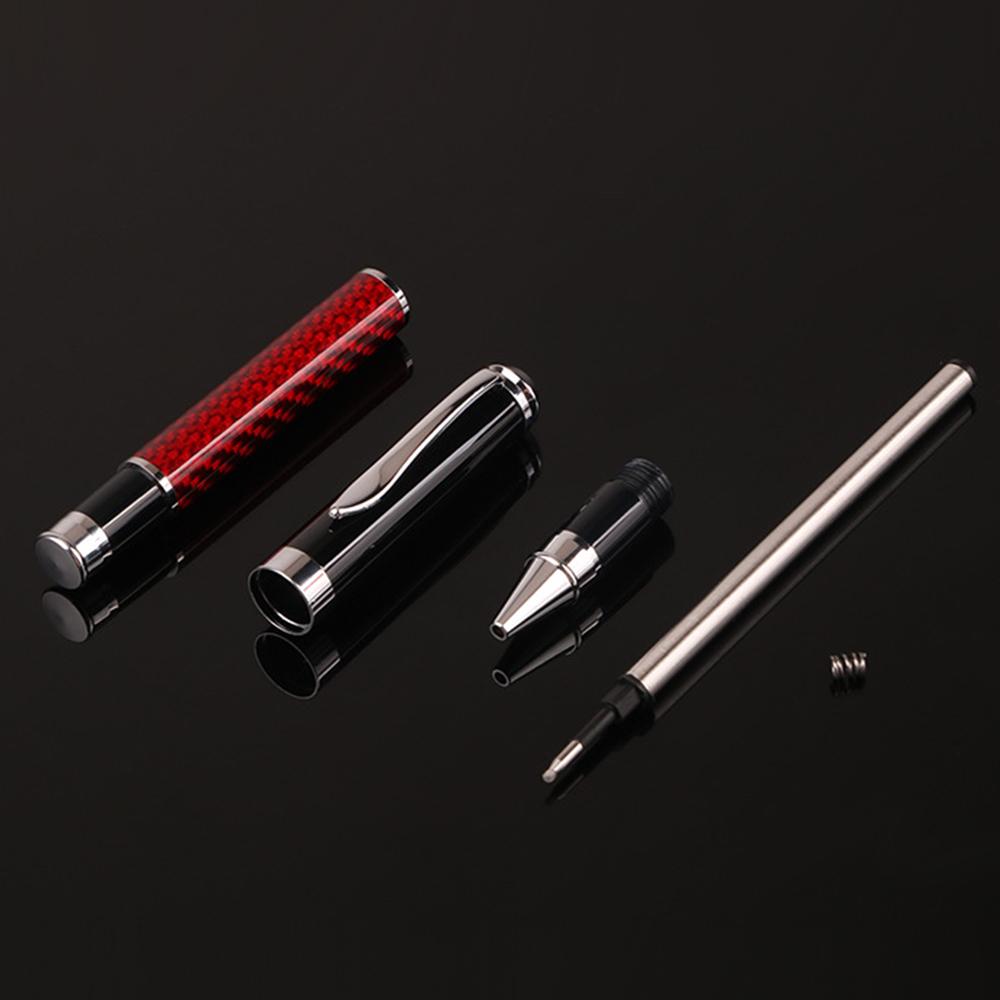 Kugelschreiber, Metall-Neutralstift aus Kohlefaser, Wassertinte mit Edelspitze, Werbegeschenk für Unternehmen, Unterschriftenstift, Studenten-Bürostift