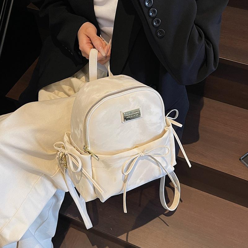 Niche Retro Backpack Women's 2025 New Spring and Summer Super Fire College British Style Schoolbag Casual Korean Backpack