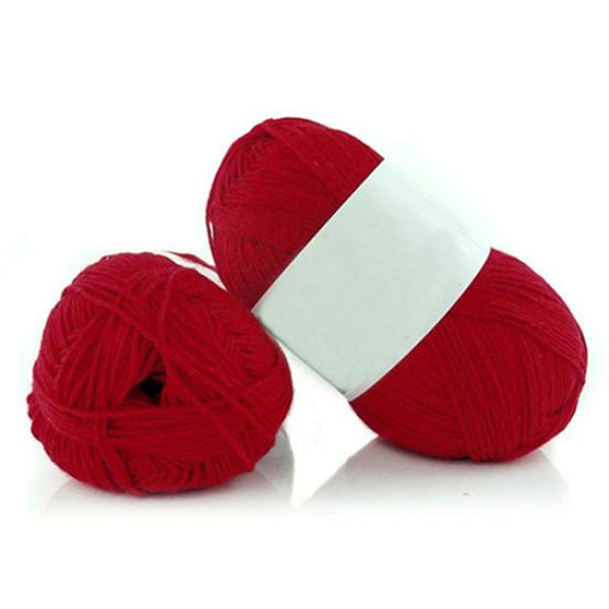 1Pc 50g Per Skein Soft Bamboo Crochet Cotton Knitting Baby Knit Wool Yarn