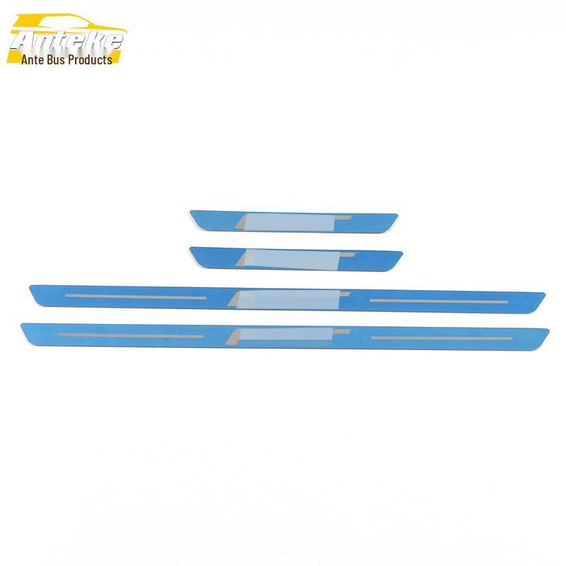 21 Fit Sill Strips: Anti-Scratch Decorative Bumper & Trunk Plate Stickers