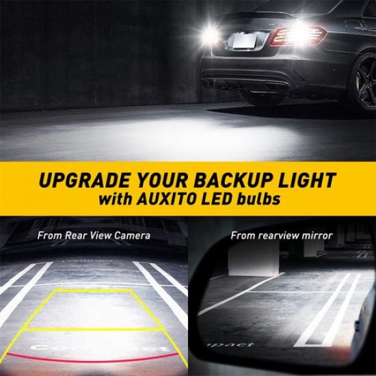 For Car Rear T15 LED Backup Reverse Light 912 921 W16W Super Bright White CANBUS