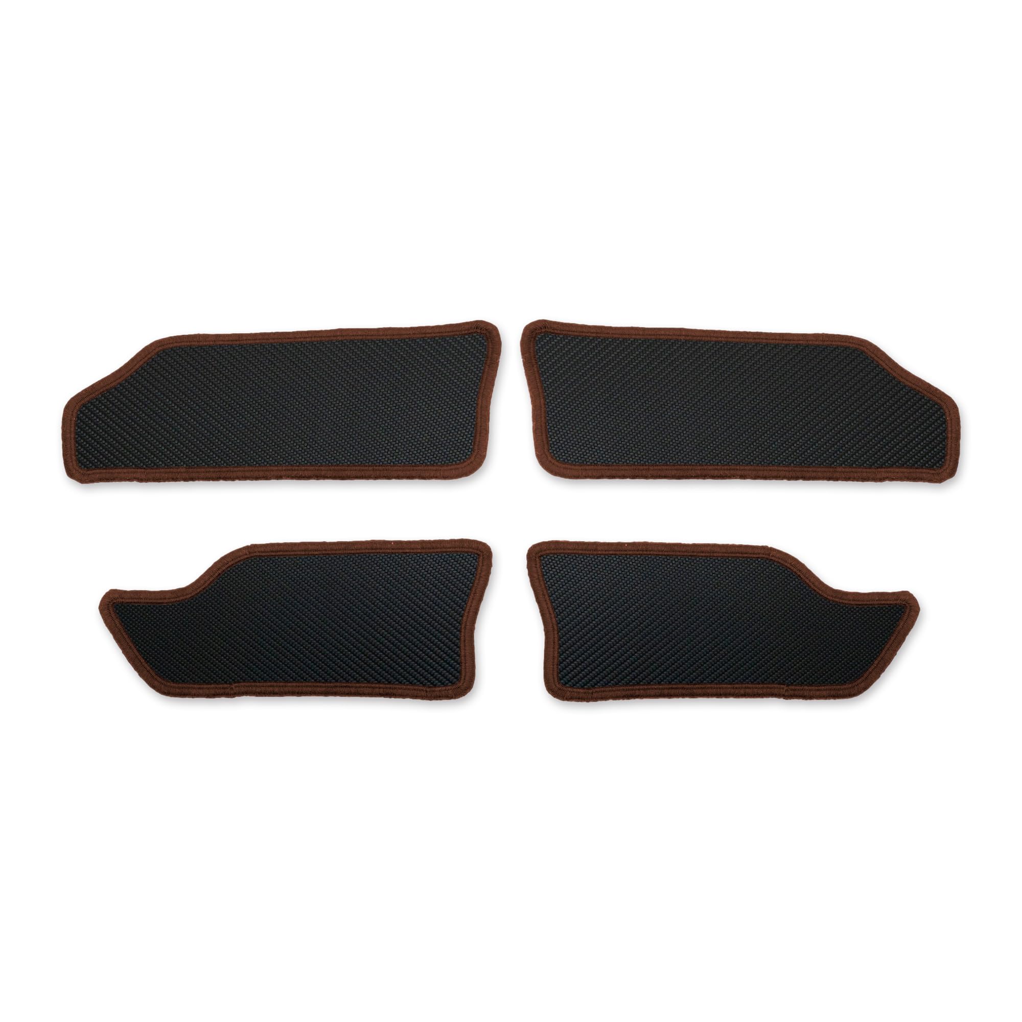 

YOURS Jimny Nomad Dedicated Armrest Covers Kick Sewn in Protective M (4 Pieces) [Carbon-Look/Light Brown] Guards, Japan, Protectors,