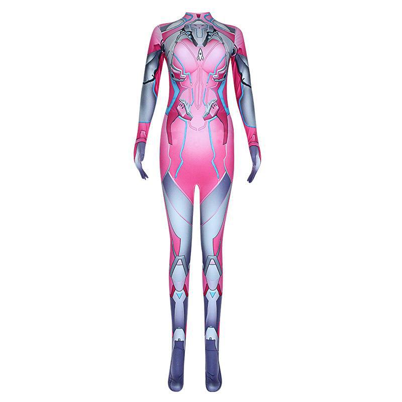 Asuka Langley Soryu Ayanami Rei Zero Two Dva disfraz de Cosplay, mono de prueba Asuka, traje Zentai, traje de Anime para mujer