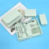 Stainless Steel Nail Grooming Kit with Storage Case Fingernail Trimmer Suit Nail Care Tool  Home
