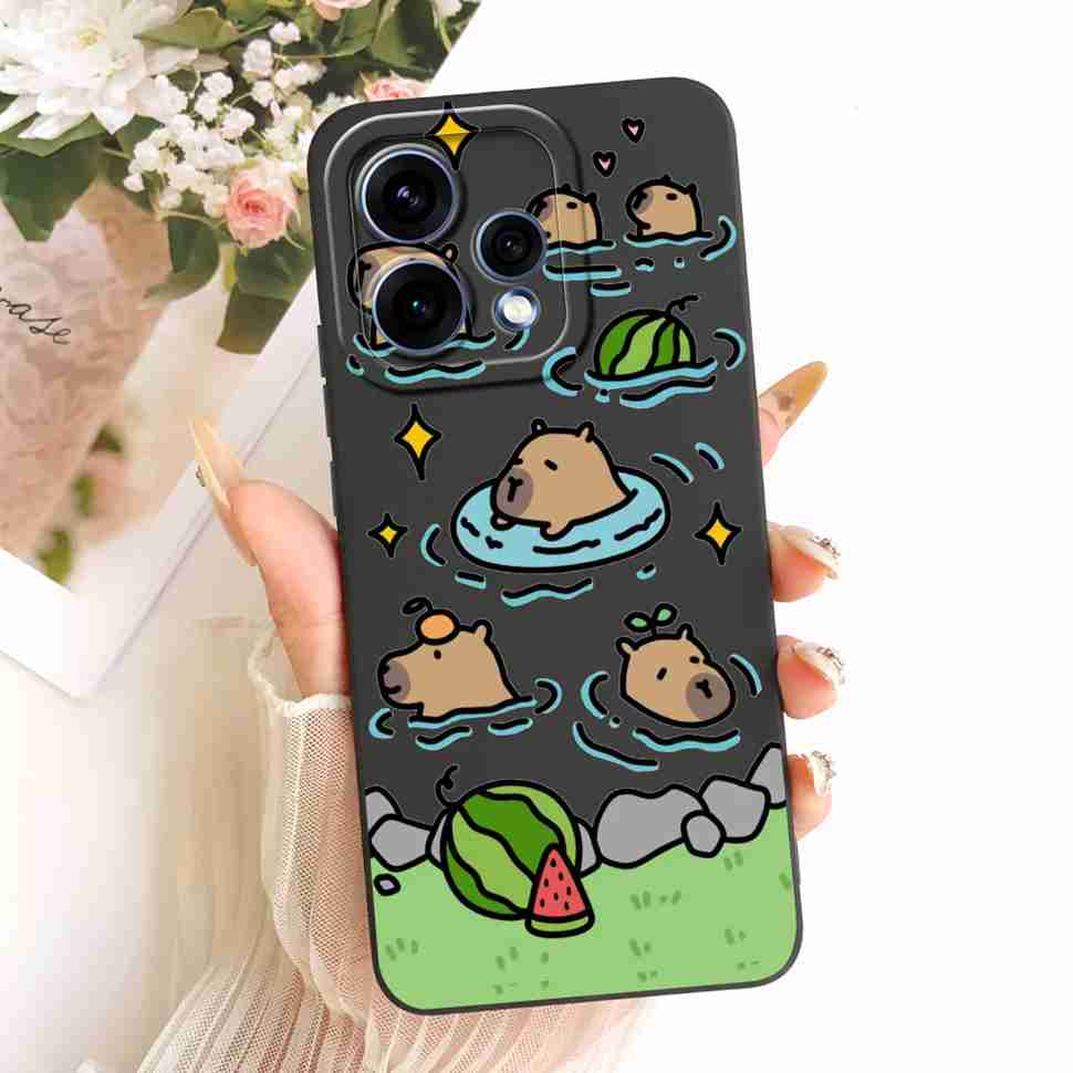 For Oppo Reno15 5G Case CPH2825 ilicone Back Cover For Oppo Reno 15C Reno15c 5G Cute Panda Cartoon Phone Cases Shockproof