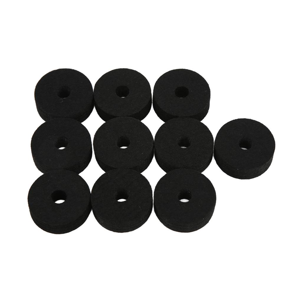 20Pcs Cymbal Felt Washer Pads Stand Replacement Parts Drum Set Accessory Non Slip 4cm