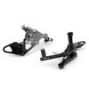 Bruce Shark Back Steps for Yamaha Back Step Kit CNC Adjustable Rear Set Footpegs Pedals Black & MT-07 FZ-07 2014-2020