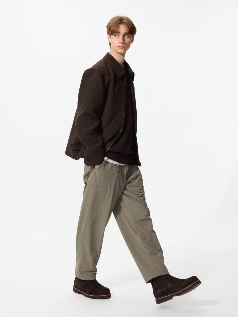 Uniqlo Hřejivé snadné kalhoty krátké délky