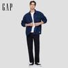 Gap Men's 2025 Autumn Fleece-Lined Straight-Leg Casual Pants