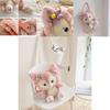 Lina Belle Winnie Plush Shoulder Bag Adorably Cute Handbag For Girls And Women