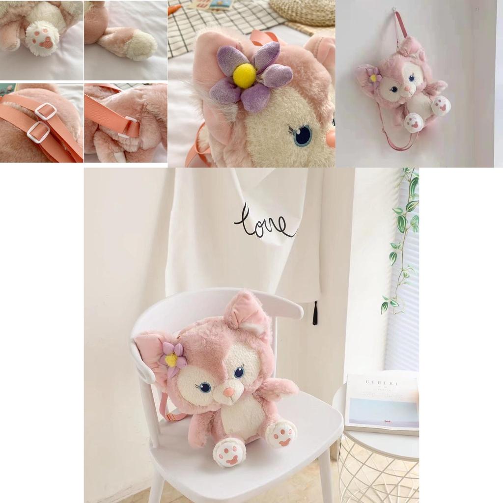 Lina Belle Winnie Plush Shoulder Bag Adorably Cute Handbag For Girls And Women