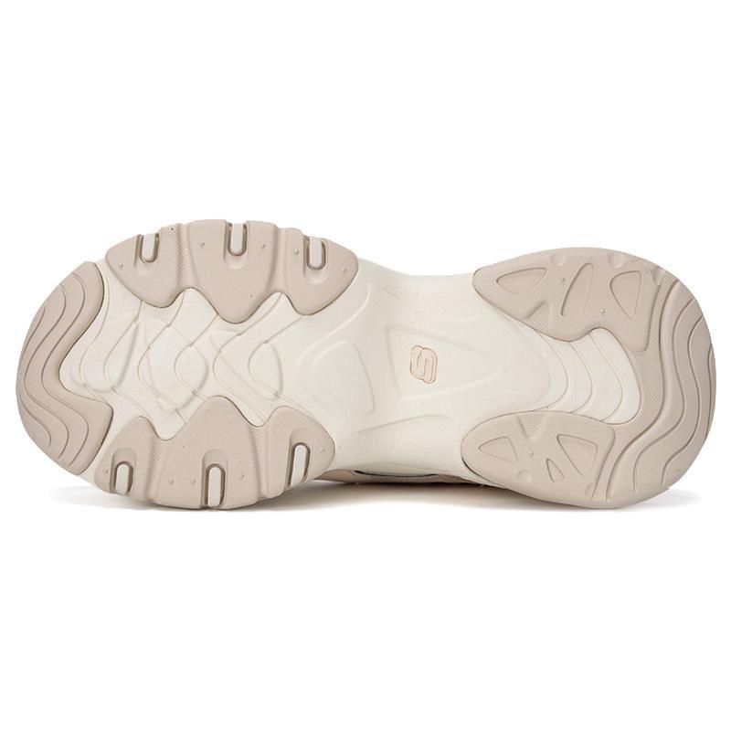 Skechers DLites 3 High Alert Shoes 'White Pink' Women's 896254-NAT