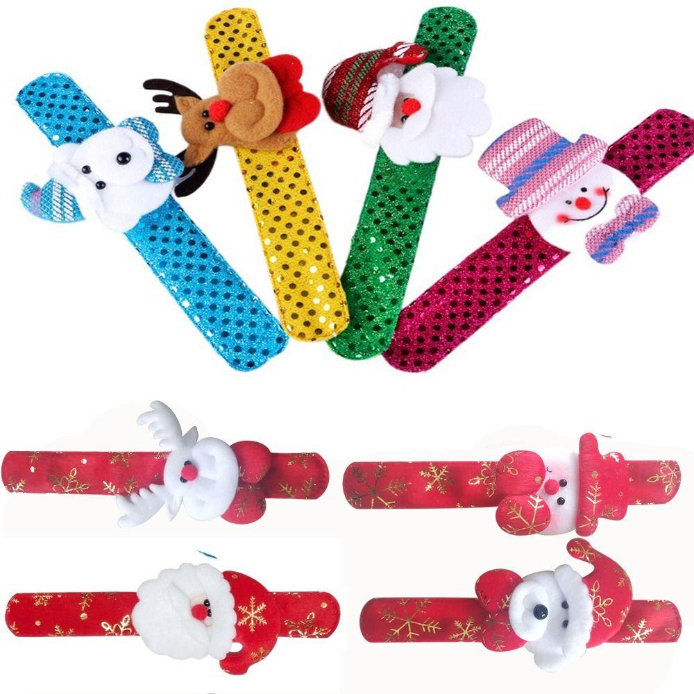 Decoration Santa Claus Patting Circle Toy Hand Pat Circle Hands Clap Circle Christmas Slap Circle