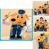 Sheriff Labrador Plush Toy Cute And Soft Stuffed Animal For Kids 35cm Height Pp Cotton Filling
