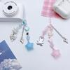 Cute Star Bead Tassels Pendant Phone Straps Lanyard Pocket Keychain Strap Backpack Charm Car Keys Decoration Chain