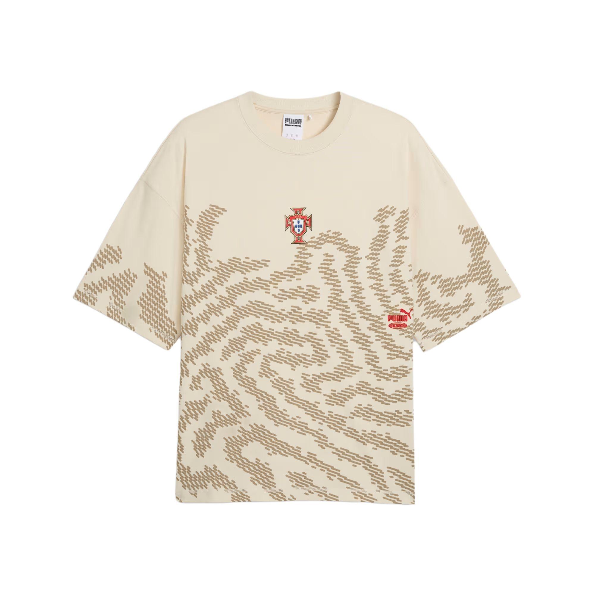 PUMA x PORTUGAL x SALEHE BEMBURY KING Свободная футболка  Alpine Snow  Мужская 635102-87 XXL