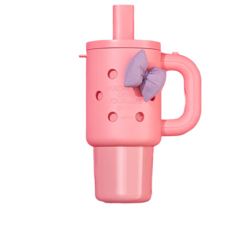HOLOHOLO 800ml Insulated Travel Mug with Straw