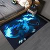 P-P0kem0n C-Charizard Cartoon Dragon Printed Carpet Living Room Bedroom Mat Sofa Kids Room Large Area Decorative Rug Potdemiel