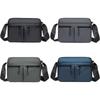 Fabric Men's Shoulder Bag Large Capacity Nylon Crossbody Bag Simple Man Messenger Bag  Outdoor
