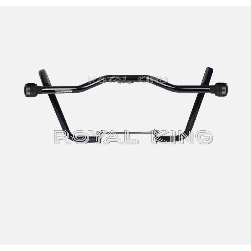 Black "Crash Guard With Matt Slider" Fit For Royal Enfield New Classic 350