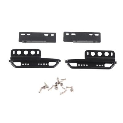 1 Set RC Side Pedal Iron Wear Resistant Strong Bearing Capacity RC Side Step Plate for Axial SCX24