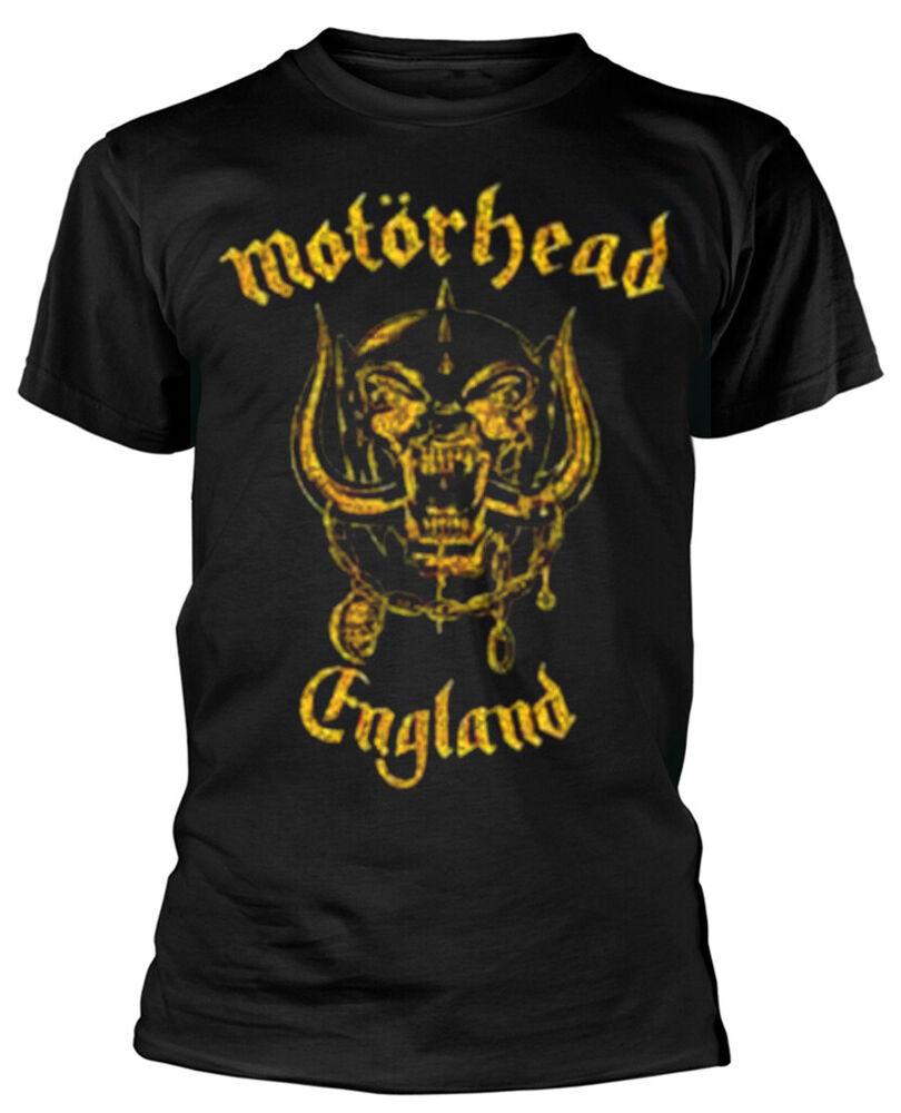 

Золотая футболка Motorhead England Classic