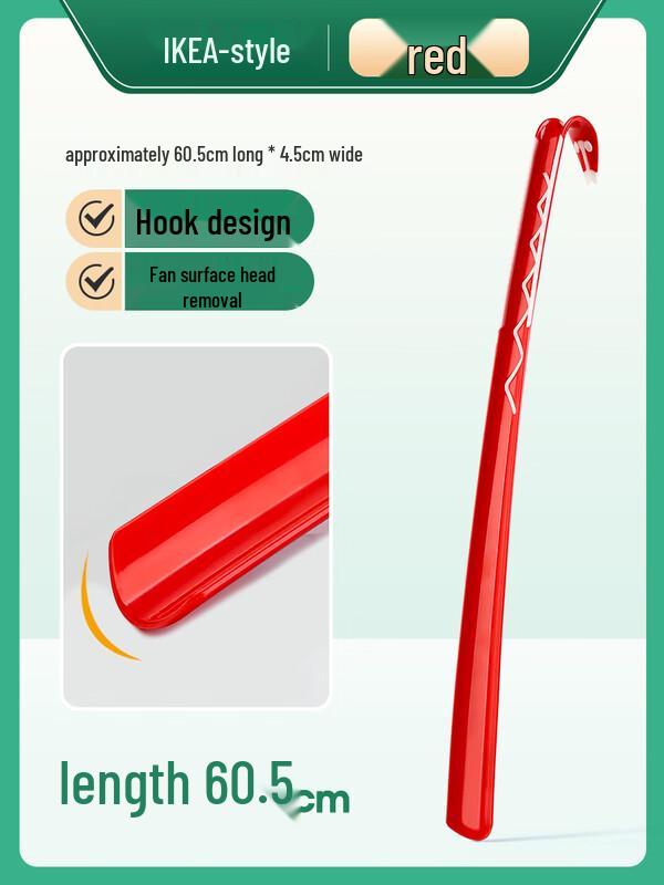 Premium Magnetic Long-Handled Shoehorn