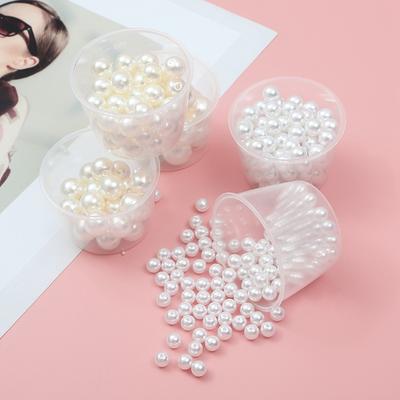 2-20mm High Quality Popular ABS Beige White Imitation Pearls Round Beads For Jewelry Making DIY Bracelet Jewelry Delicate Jewelry Handmade Accessories