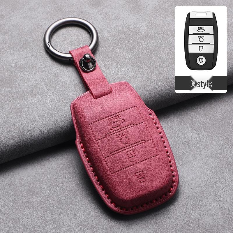 Kia Key Cover for K5 K3 K4 Sportage KX3 Sorento Niro KX57 with Keychain