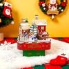 DIY Christmas Cabin Music Box Model: Handmade Creative Ornament Gift