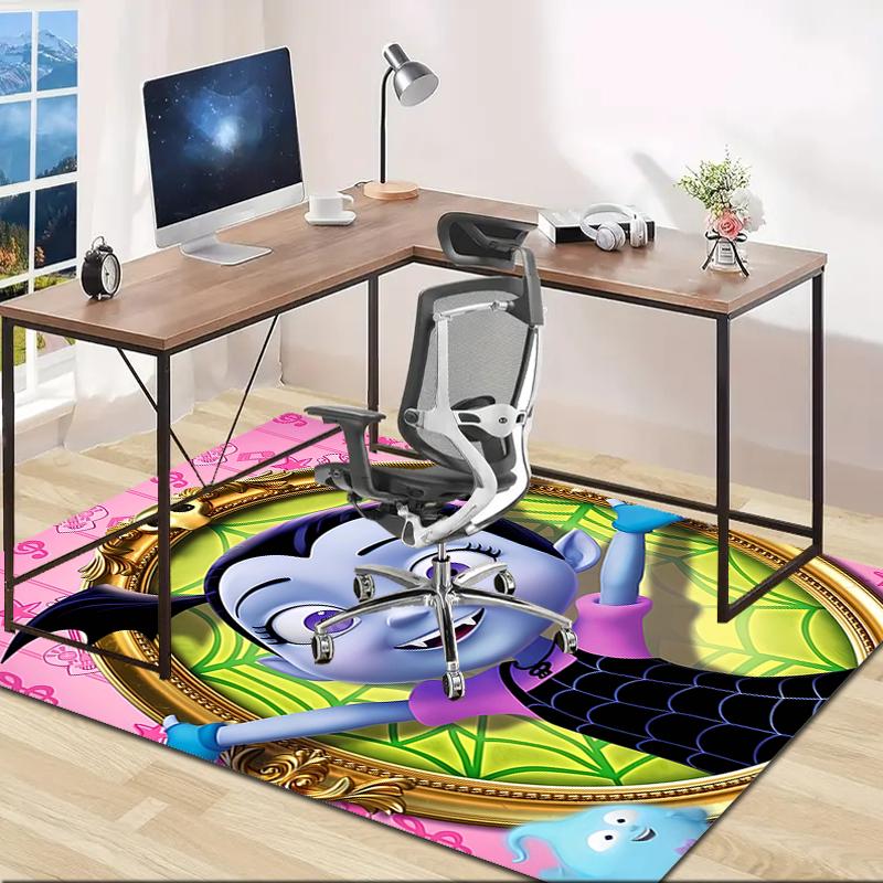 1pc Vampirina2 Design Area Rug - Non-Slip, Soft & Cozy Floor Mat for Living Room, Bedroom, Office - Indoor/Outdoor Decorative Carpet