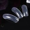 120pcs Dual System Form  Extension False Nail Tips Nail Art Tips UV Gel DIY 12 Sizes with Lines