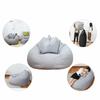 Without Filler Sofas Cover Fluffy Texture No Padding Replacement Bean Bag Tatami Washable Breathable Chair Cover Bedroom