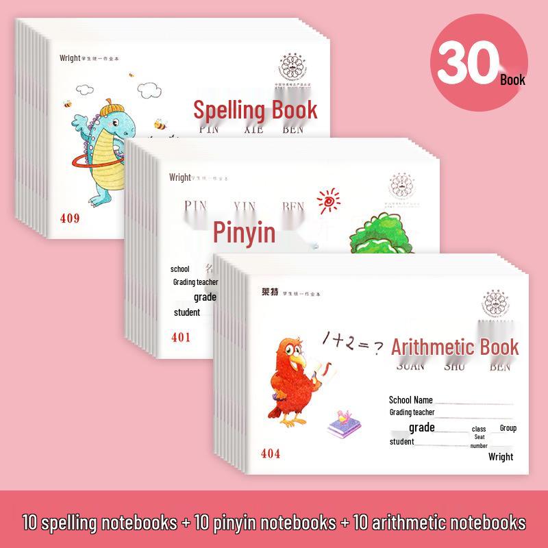 LITE Elementary Pinyin Math & Language Workbook