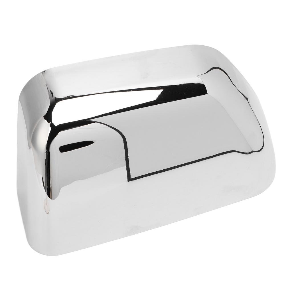 Seitenkappenspiegelabdeckung Chrom Stilvoller Look Stoßfest Kratzfest Rückspiegelkappe