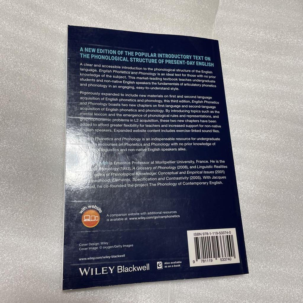 [USED] English Phonetics and Phonology 3rd edition