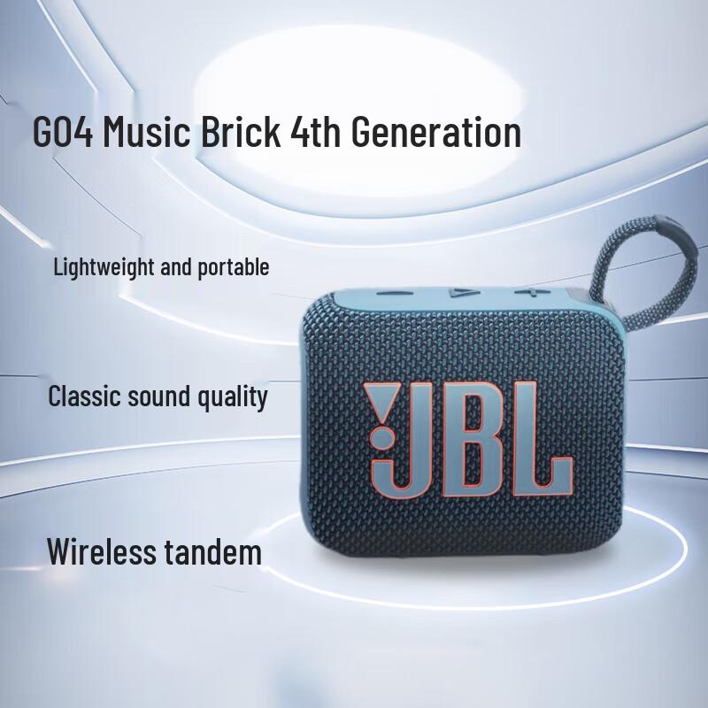 JBL GO4 Portable Bluetooth Speaker