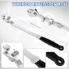 Wrench Extender Tool Bar 15 Inch Cr V Steel Long Wrench Extension Tool Universal Spanner Torque Amplifier Device for Mechanics