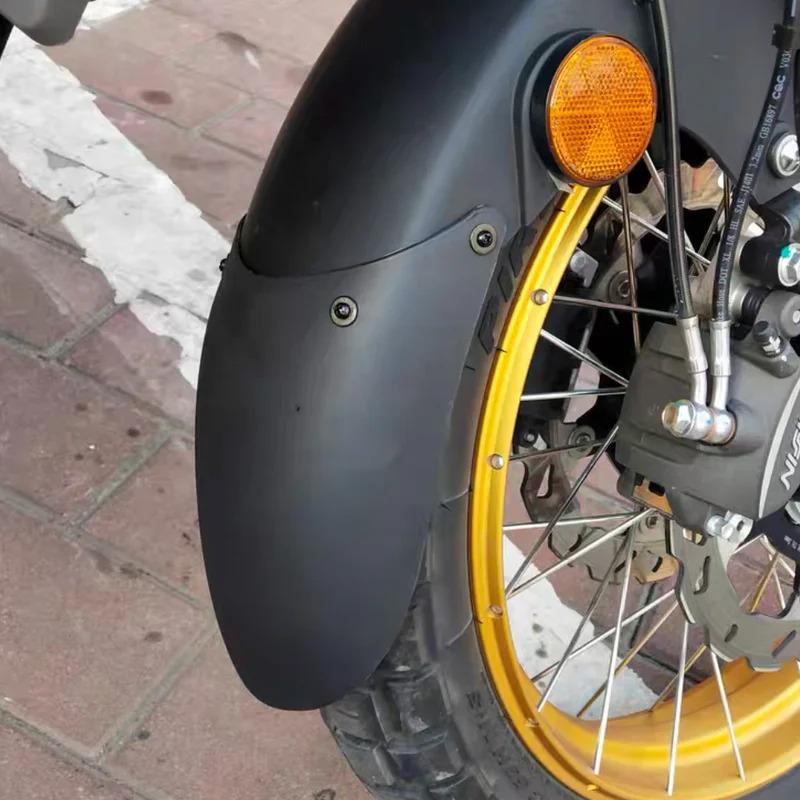 For Colove KY400X KY500X KY 500X KY 400X ABS Plastic Motorcycle Front Mudguard Fender Extender Extension