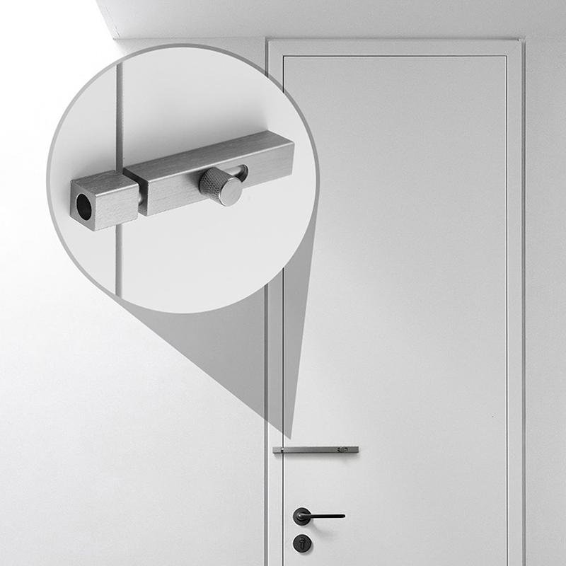 3palcový hardwarový dveřní zámek Hlaveň šroub z hliníkové slitiny Západka Visací zámek Sada spony pro zamykání okna dveří